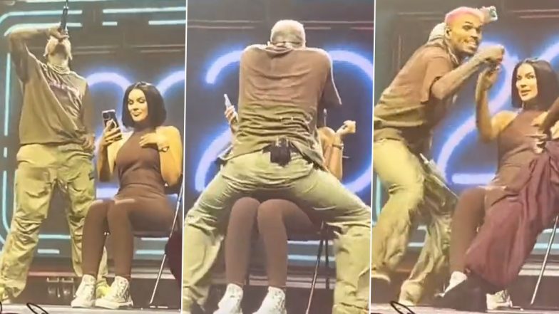 Chris Brown Throws Fan’s Phone into Crowd After She Refuses to Look Up from It While He Sings to Her Onstage (Watch Video)