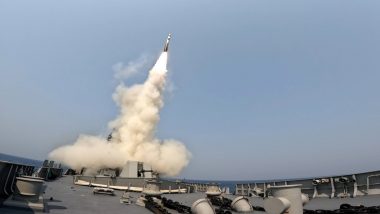 Indian Navy Successfully Test-Fires BrahMos Missile in Arabian Sea (See Pics)