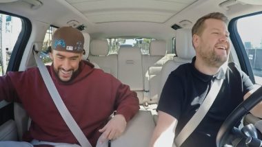 The Late Late Show With James Corden: Bad Bunny Sings Harry Styles ‘As It Was’ Song for Carpool Karaoke (Watch Video)
