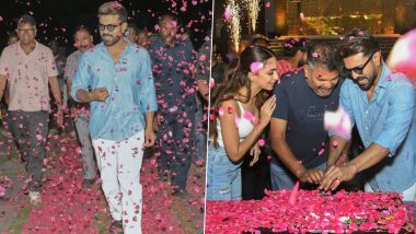 RC 15: Kiara Advani Surprises Ram Charan with Cake for His Pre-Birthday Bash on Sets of Their Film