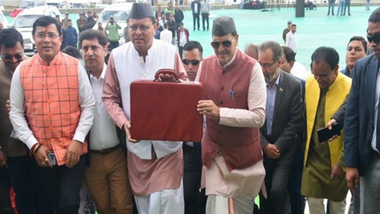 Uttarakhand Budget 2023: State Finance Minister Premchand Aggarwal Presents Budget of Rs 77,407 Crores for Financial Year 2023-24