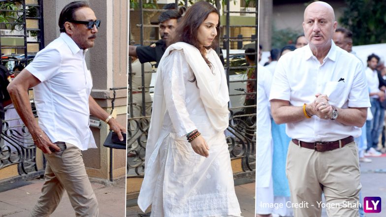 Satish Kaushik Death: Anupam Kher, Vidya Balan, Jackie Shroff, Vivek ...