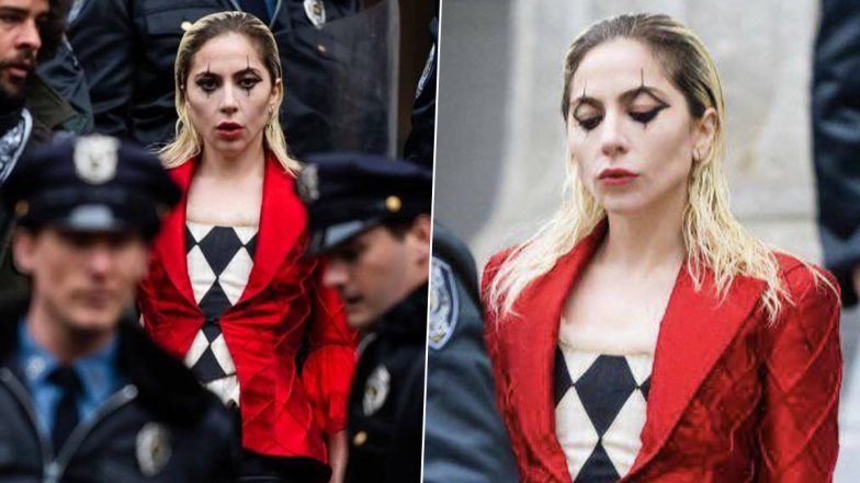 Lady Gaga's Look as Harley Quinn Leaked From Sets of Joker - Folie a ...