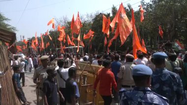 Ram Navami 2023: Clashes Erupt Between Two Groups in West Bengal’s Howrah Over Procession
