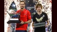 Daniil Medvedev Wins Dubai Tennis Championships 2023 Title; Completes Hard-Court Hat-Trick By Beating Andrey Rublev in Final