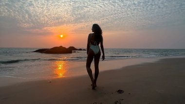 Mira Rajput’s Holi Is Calm and Serene by the Beach as She Strikes a Stunning Pose in Her Swimsuit (View Pics)