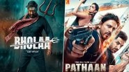 Bholaa Star Ajay Devgn Shower Love for Pathaan as a Fan Asks Him &lsquo;One Word for Shah Rukh Khan?&rsquo;