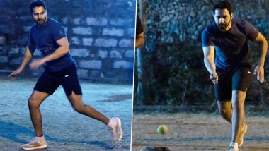 Citadel: Varun Dhawan Indulges in Cricket Session with Crew on Set (View Pics)