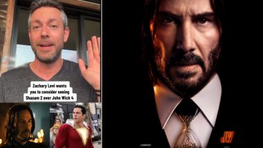 Fact Check: Did Zachary Levi Say Shazam Fury of The Gods is Better Than John Wick 4? Here's the Truth Behind the Viral Video!