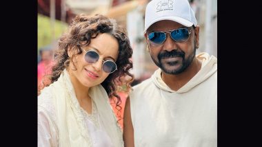 Chandramukhi 2: Kangana Ranaut Pens Heartfelt Note For Co-Star Raghava Lawrence as She Wraps the Shoot of Her Film