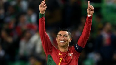 Cristiano Ronaldo Scores a Brace As Portugal Register 4–0 Victory Over Liechtenstein in UEFA Euro 2024 Qualifiers (Watch Goal Video Highlights)