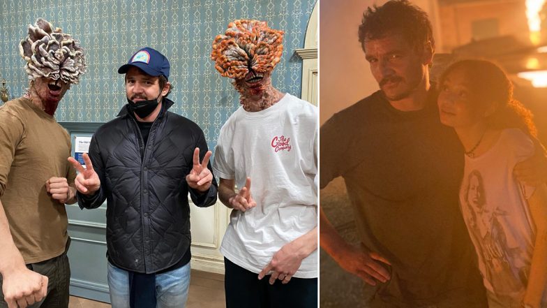 The Last of Us: Pedro Pascal Shares BTS Content from Sets of His Post-apocalypse Series with Bella Ramsey, Featuring Clicker Actors (View Pics)