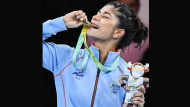 Nikhat Zareen, Indian Boxer Says, ‘Won’t Breathe Easy Till I Win Olympic Gold’