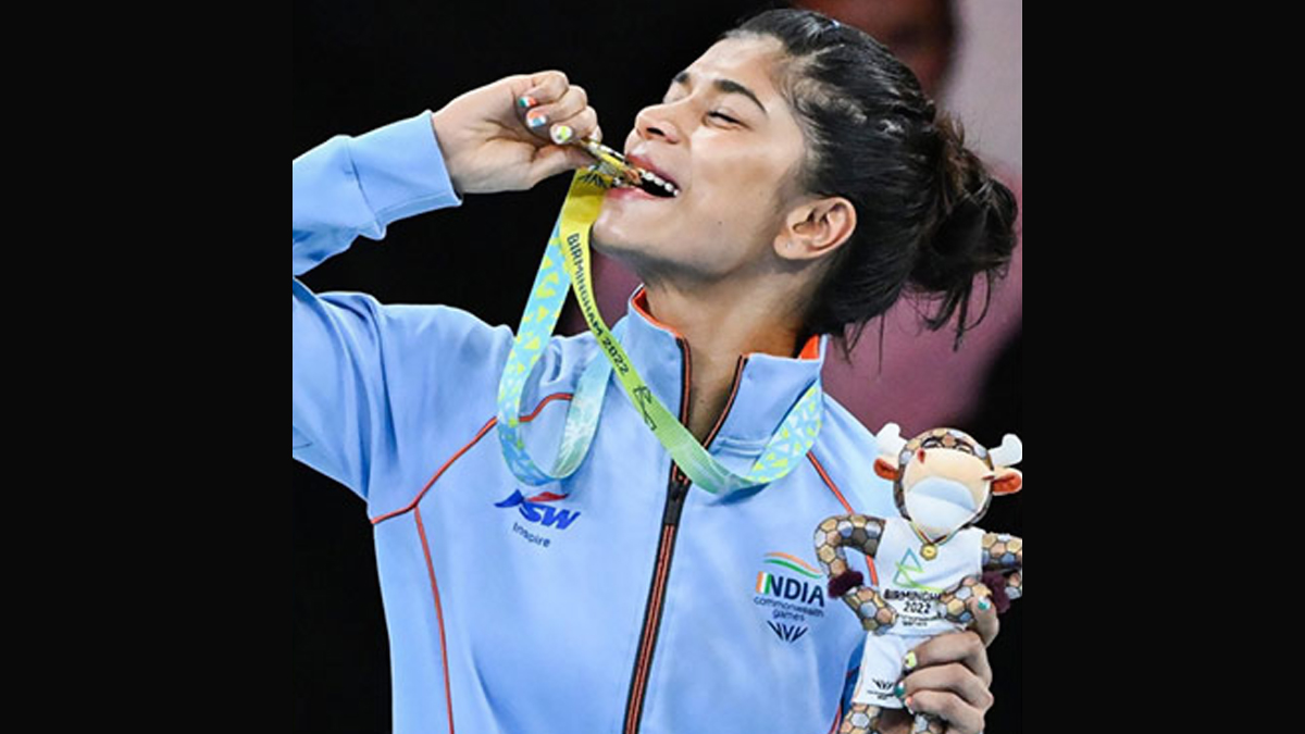 There's no better feeling than bringing home the gold medal for India:  Nikhat - Times of India