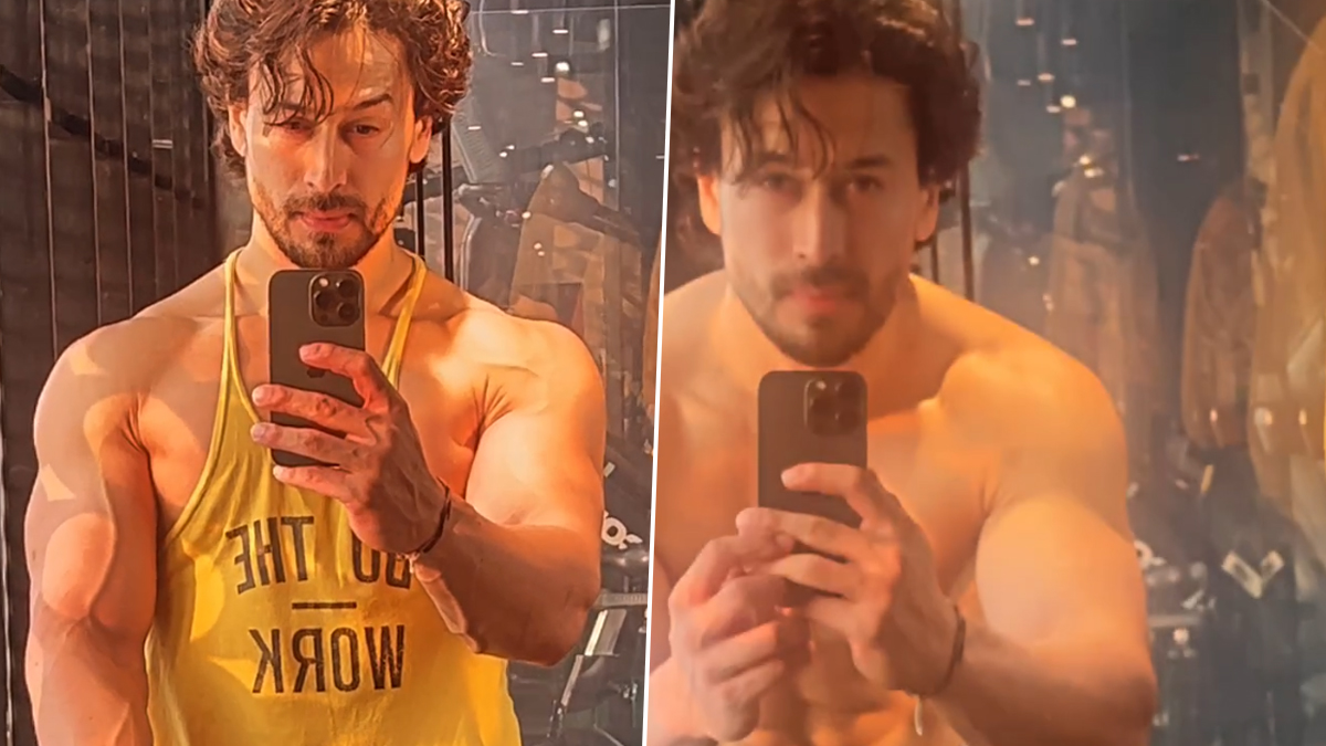 Agency News Tiger Shroff Flaunts Ripped Physique In Latest Video