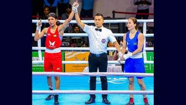 Women’s World Boxing Championships 2023: Nikhat Zareen Starts With a Bang; Sakshi Chaudhary and Nupur Sheoran Also Advance