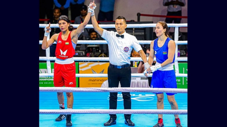  Nikhat Zareen Starts With a Bang in Women’s World Boxing Championships 2023