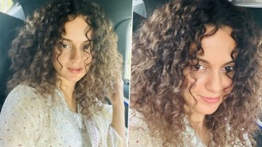 Kangana Ranaut Flaunts Her Curls in These Gorgeous Pics as She Heads to the Airport