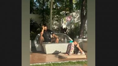 Allu Arjun’s Daughter Arha Practices Yoga in New Pic Shared by Wife Allu Sneha Reddy (View Pic)