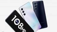 Samsung Galaxy M54 Smartphone Quietly Launches With a 108 MP Camera and 6,000mAh Large Battery; Find Other Key Details Here