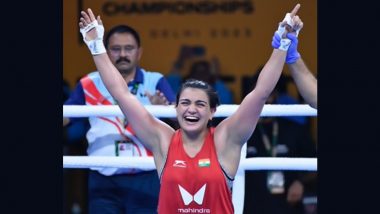 Saweety Boora at Women's World Boxing Championships 2023, Live Streaming Online: Know TV Channel & Telecast Details for Light Heavyweight Final Match Coverage