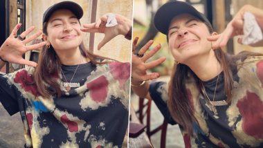 Anushka Sharma Gets a ‘Croissant High’ Post Devouring the Dessert, Actress Shares Photos of Her Messy Hands (View Pics)