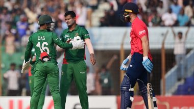 Bangladesh vs England 3rd T20I 2023 Live Streaming Online on FanCode: Get Free Live Telecast of BAN vs ENG Cricket Match on Gazi TV With Time in IST