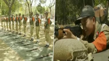 Women Agniveer’s First Batch Trains at Corps of Military Police in Bengaluru (Watch Video)