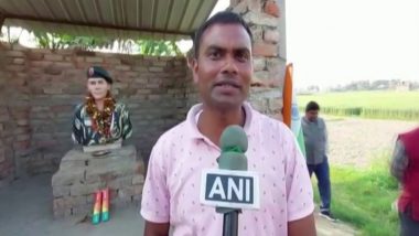 Bihar: Father of Galwan Martyr Arrested for ‘Illegally’ Constructing Son’s Memorial, Kins Allege Humiliation by Cops (Watch Video)