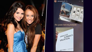 Miley Cyrus Sends Selena Gomez an Endless Summer Vacation X Dolce Glow Box; 'Calm Down' Singer Thanks the 'Queen'