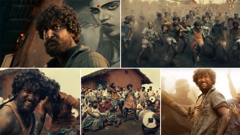 Dasara Song Dhoom Dhaam Dhosthaan: Nani and His Band Kick Up the Dust in a Coal Mine with Their Powerful Dance Moves (Watch Video)