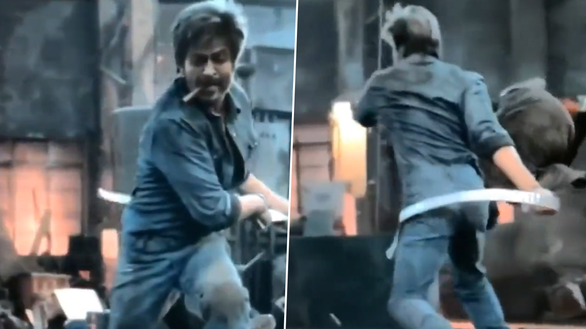 Sharuk X Video - Jawan: Alleged Six-Second Leaked Scene From Shah Rukh Khan-Atlee Film Goes  Viral; Fans Excited to See SRK Back in Action (Watch Video) | ðŸŽ¥ LatestLY