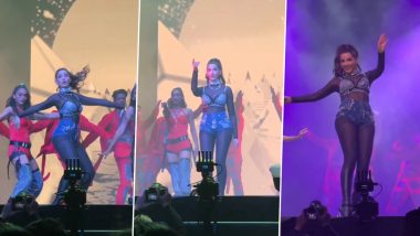 The Entertainers Tour: Nora Fatehi Sets the Stage on Fire With Her Sexy Moves On Satyameva Jayate 2 ‘Kusu Kusu’ Song! (Watch Video)