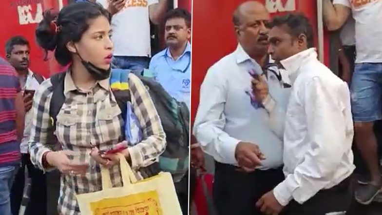 Bengaluru: &lsquo;Drunk&rsquo; Railway TTE Suspended for Misbehaving With Woman Passenger at KR Puram Station (Watch Video)