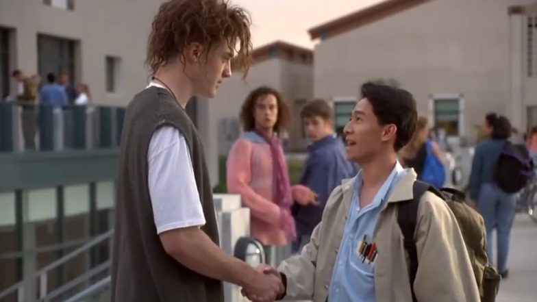 Oscar Winners Brendan Fraser and Ke Huy Quan's Scene From Encino Man ...