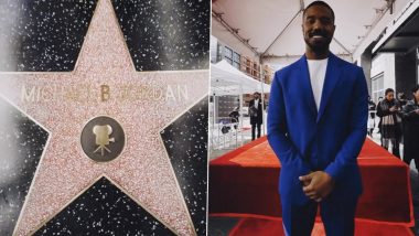 Jonathan Majors, Ryan Coogler Honour Michael B Jordan with Loving Speeches As Creed Actor Receives Star on Hollywood Walk of Fame (Watch Video)