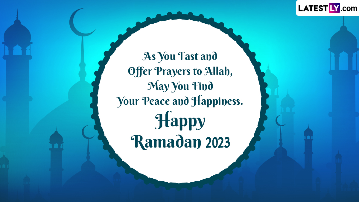 Ramadan 2023 Wishes in Advance Greetings Messages Facebook Images HD  Wallpapers and WhatsApp Stickers To Greet Happy Ramzan   LatestLY