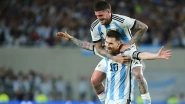 Lionel Messi Becomes Only Second Player After Cristiano Ronaldo To Score 800th Senior Career Goal As Argentina Register 2&ndash;0 Victory Against Panama in International Friendly (Watch Goal Video Highlights)