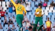 SA vs WI 2nd T20I Video Highlights: Watch South Africa Register Highest Successful Run Chase in T20I History
