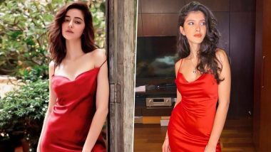 Fashion Faceoff: Ananya Panday or Shanaya Kapoor, Who Nailed Her Red Satin Dress?