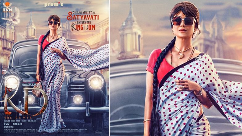 KD - The Devil: Shilpa Shetty Kundra Joins Dhruv Sarja's Next As Satyavati; Check Out New Poster!