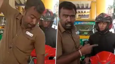 Racist Attack in Bangalore: Auto-Rickshawwala Racially Abuses North-Eastern Rapido Driver in Middle of Road (Watch Video)