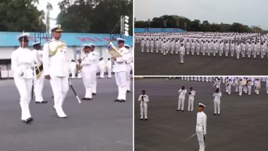 Agniveer First Batch Ready To Shine; Passing Out Parade Held at Mighty INS Chilka (Watch Video)