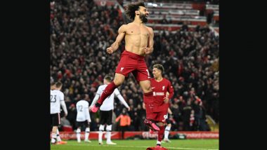 Mohamed Salah Becomes All-Time Top Scorer for Liverpool in Premier League As the Reds Register a 7–0 Victory Against Manchester United (Watch Goal Video Highlights)