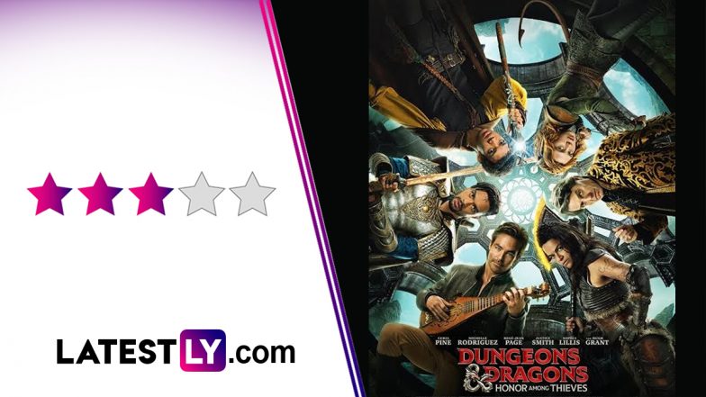Dungeons and Dragons &ndash; Honor Among Thieves Movie Review: Chris Pine&rsquo;s Roguish Charm Carries This Fairly Standard but Fun Fantasy-Adventure (LatestLY Exclusive)