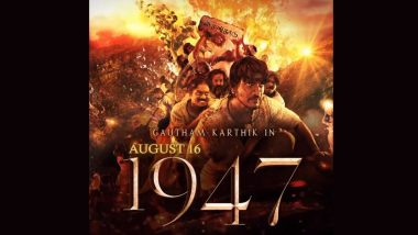 August 16, 1947: AR Murugadoss Unveils Motion Poster and Trailer Launch Date of His Upcoming Film (Watch Video)