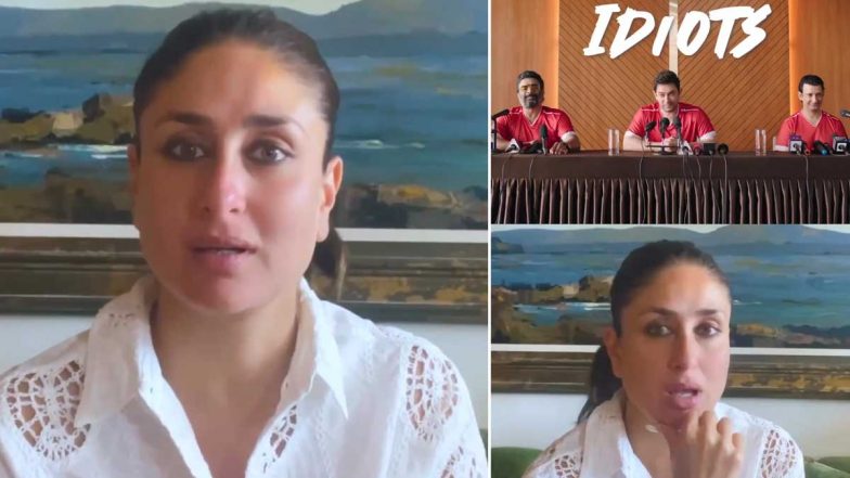 3 Idiots Sequel in Works? Kareena Kapoor Khan Thinks So Thanks to an Aamir Khan, R Madhavan and Sharman Joshi Pic (Watch Video)