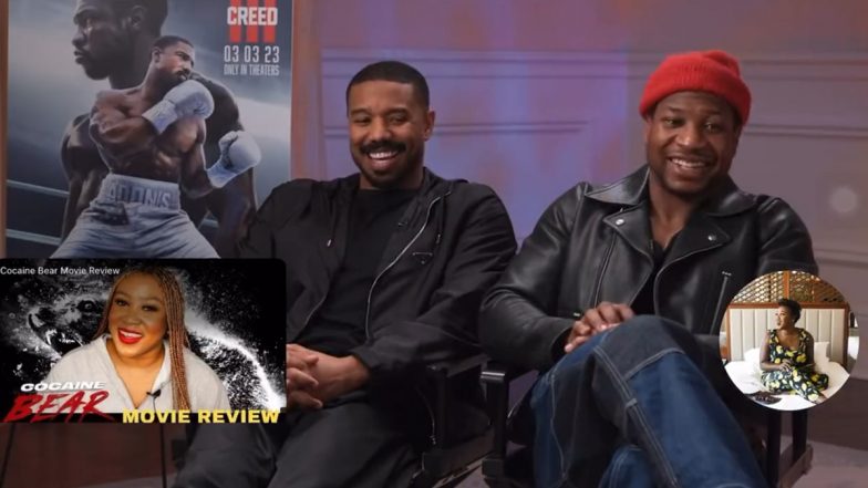 Creed III Stars Michael B Jordan and Jonathan Majors ‘Check Out’ Interviewer As She Walks Away, Video Goes Viral - Watch