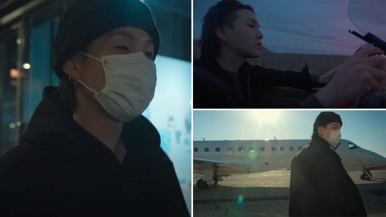 SUGA: Road to D-DAY Mood Teaser Out Now! BTS Member’s Documentary to Release Soon on Disney+ and Weverse (Watch Video)