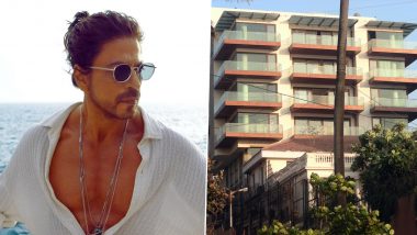 Two Youngsters Detained for Breaking Into Shah Rukh Khan’s Bungalow Mannat By Scaling Wall, Case Registered